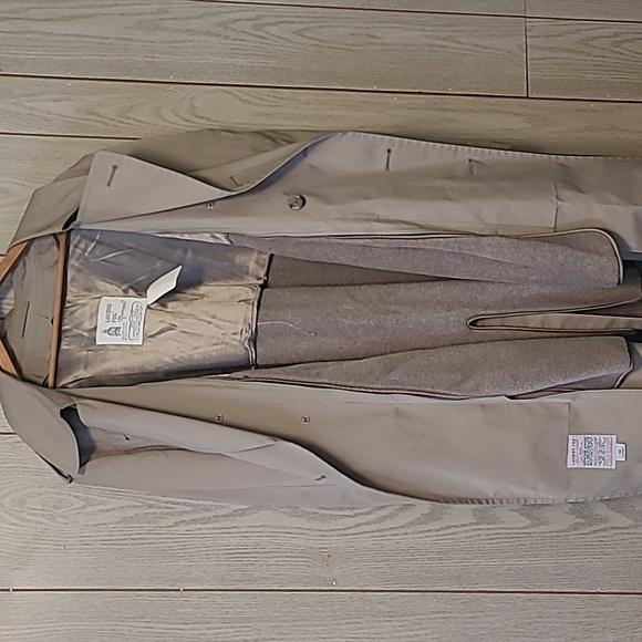 Men's 46L Trench Coat Fleece Lining - Picture 3 of 3